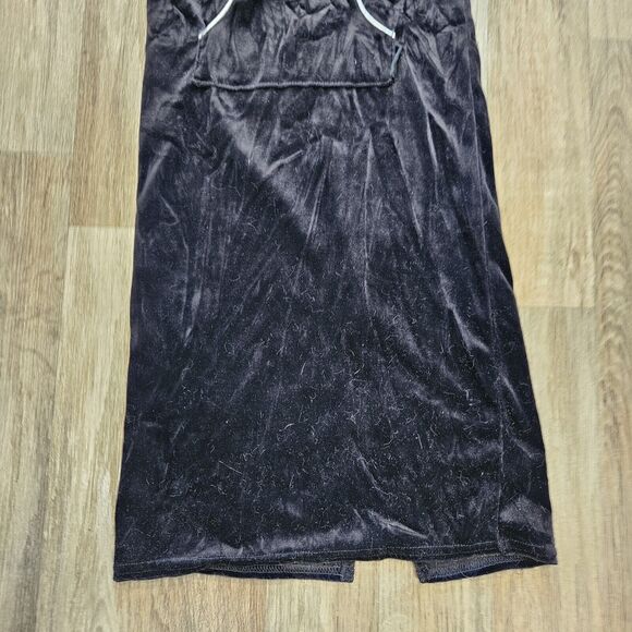 Vtg Looney Lunes Tweety Bird Velvet Dress Girls 6/6x Black Hooded 1998 90s Sport - Picture 3 of 8